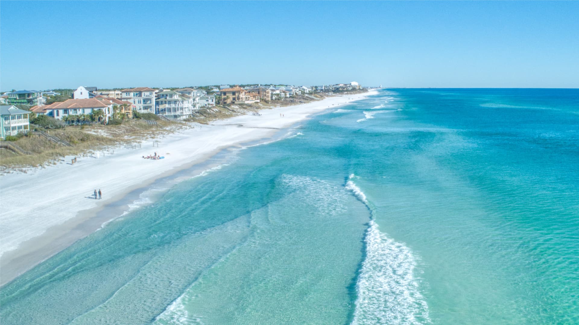 Aerial view of Santa Rosa Beach